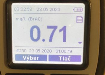 V uplynulom týždni chytila polícia až 73 opitých vodičov