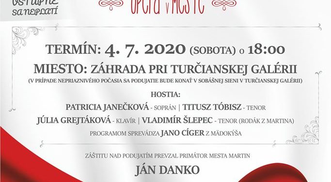 Najkrajší kút v šírom svete – Opera v meste v Martine