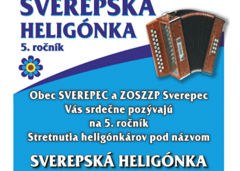 Vystupenie heligoniek v obci Sverepec