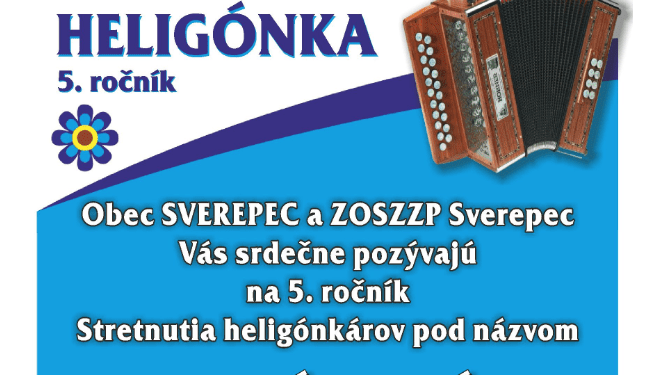 Vystupenie heligoniek v obci Sverepec