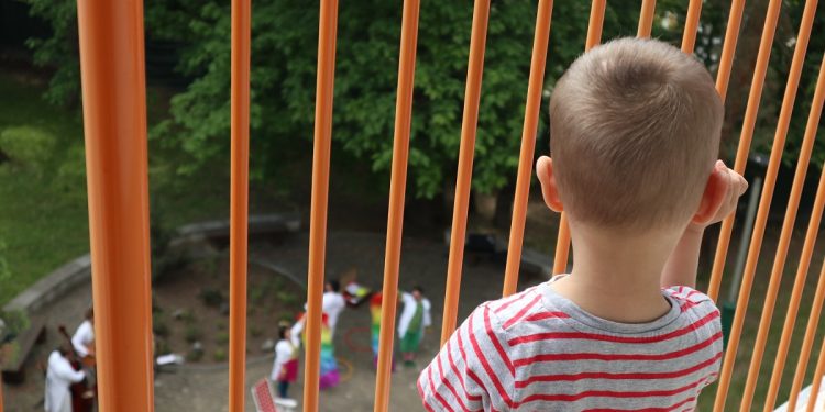 Hospitalizované deti zažili balkónové prekvapenie