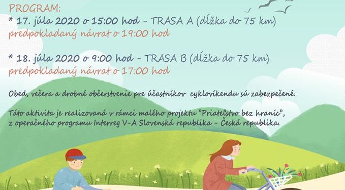 Cyklovíkend v obci Žabokreky