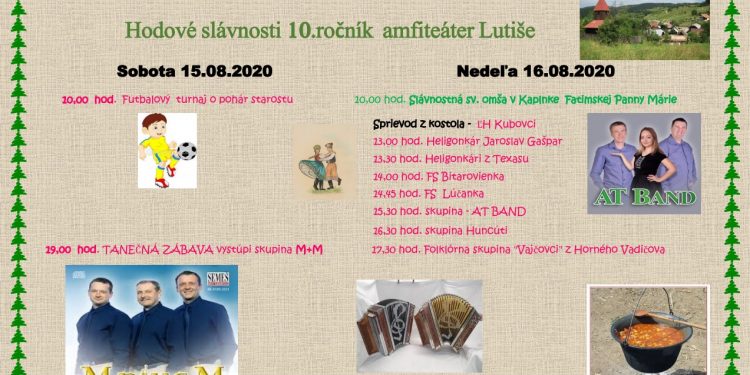 Hody 2020 v obci Lutiše