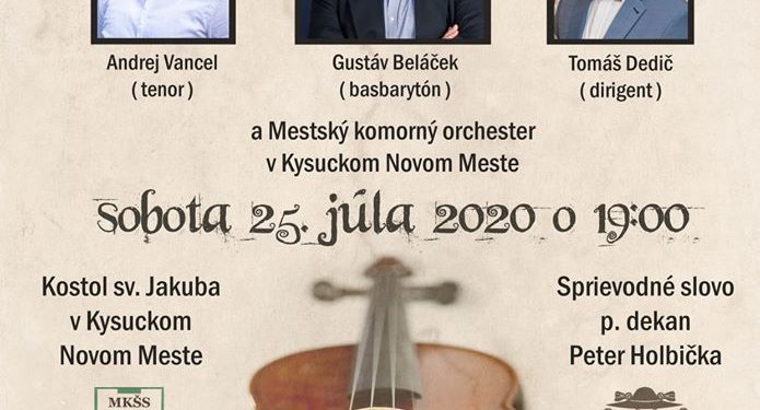 Jakubský koncert v Kysuckom Novom Meste