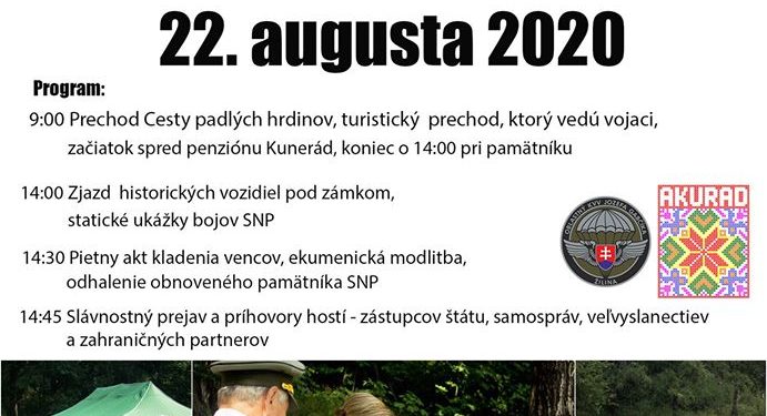Oslavy výročia SNP v obci Kunerad
