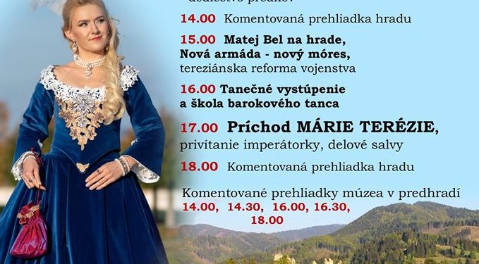 Sklabinské hradné slávnosti na hrade Sklabiňa