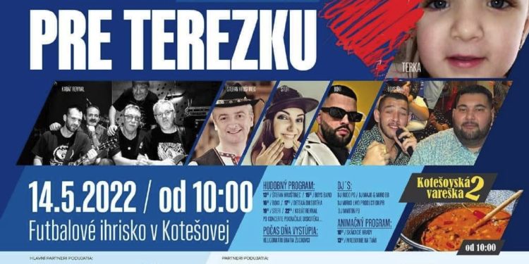 Benefičný koncert pre Terezku