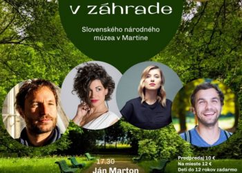 Akustické koncerty v záhrade Slovenského Národného Múzea v Martine