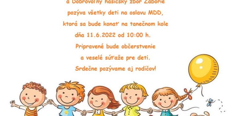 Deň detí v obci Záborie