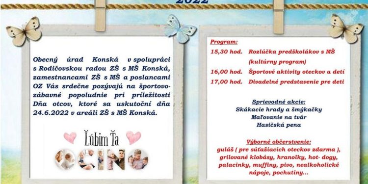Deň otcov v obci Konská