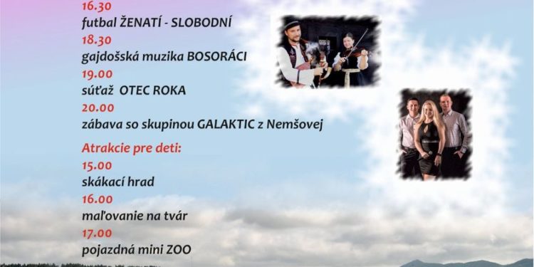Deň otcov v obci Čelkova Lehota