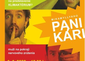 Divadelné predstavenie Panikári v Považskej Bystrici