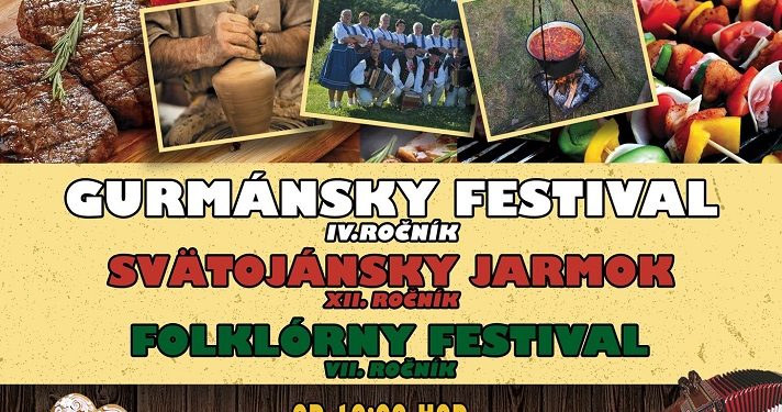 Festival skvelého jedla, hudby a ľudových remesiel v krásne nad Kysucou