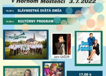Hodové slávnosti v Hornom Moštenci