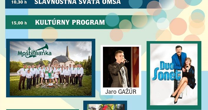 Hodové slávnosti v Hornom Moštenci