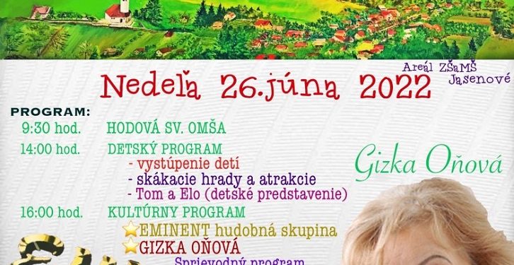 Hody v obci Jasenové