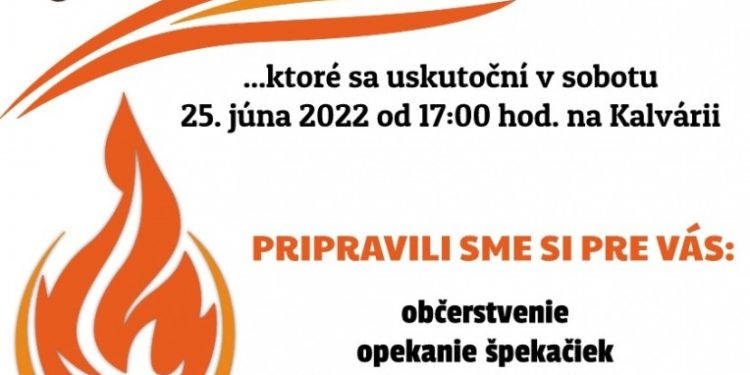 Jánska vatra v obci Bitarová