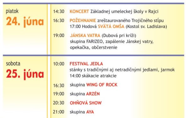 Ladislavské hody v Rajci