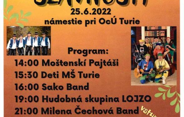 Obecné slávnosti v obci Turie