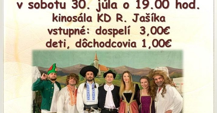 Divadelné predstavenie Jááánošííík v Turzovke