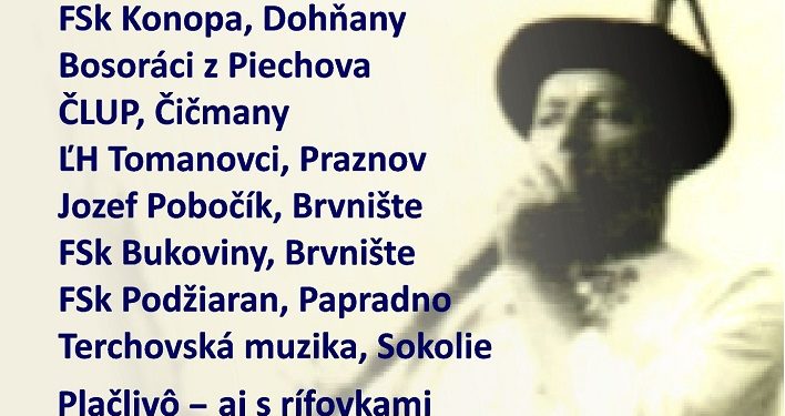 Podujatie Píšťalkarske Brvnište v obci Brvnište