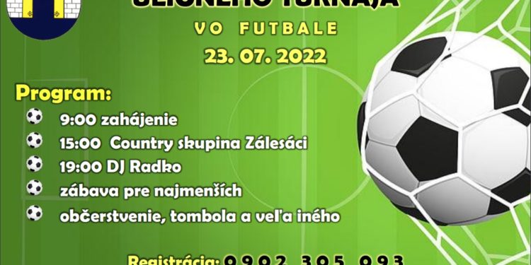 Uličný turnaj vo futbale v obci Predmier