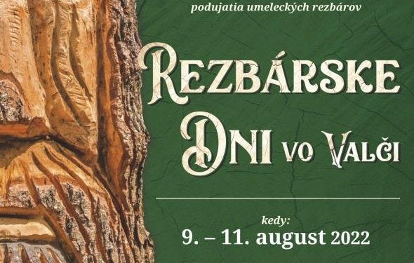 Rezbárske dni v obci Valča