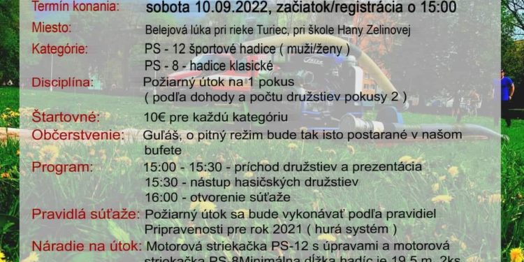 Hasičská súťaž vo Vrútkach