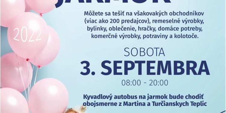 Jarmok v obci Kláštor pod Znievom