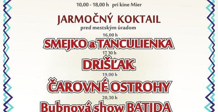 Považskobystický jarmok v Považskej Bystrici