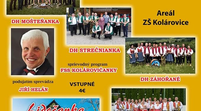 Festival dychoviek v obci Kolárovice