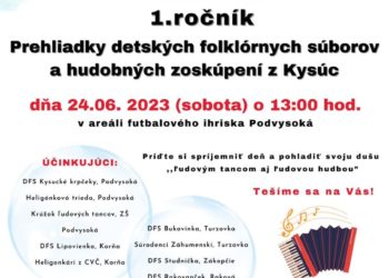 Folklórny festival v obci Podvysoká