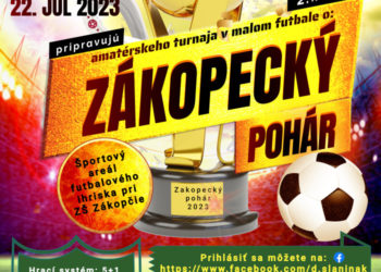 Futbalový turnaj v obci Zákopčie