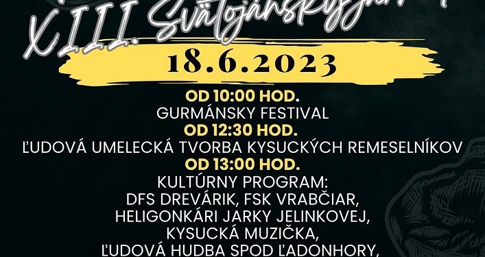 Gurmánsky festival v Krásne nad Kysucou