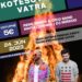 Jánska vatra v obci Kotešová