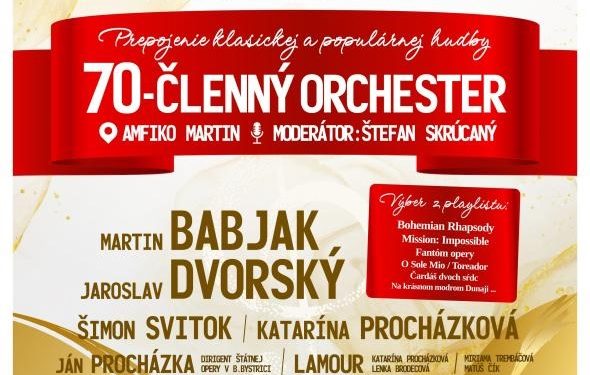 Koncert Čaro klasiky v Martine