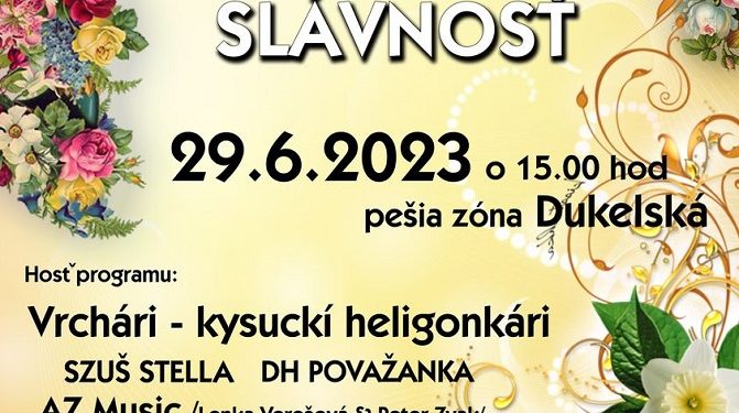 Petropavlovské slávnosti v Považskej Bystrici