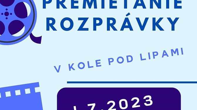 Premietanie rozprávky V kole pod lipami v obci Košťany nad Turcom