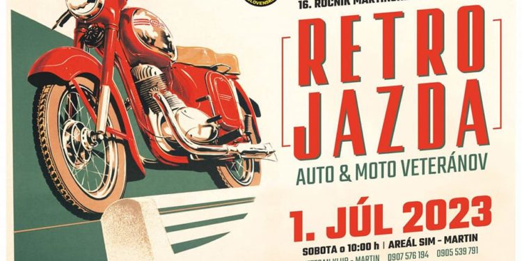 Retro jazdy auto a moto veteránov v Martine