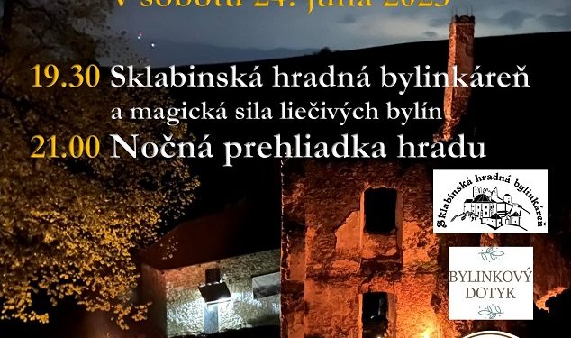Svätojánska noc na sklabinskom hrade