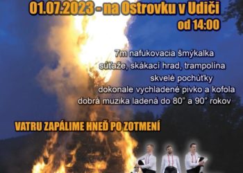 Vatra v obci Udiča