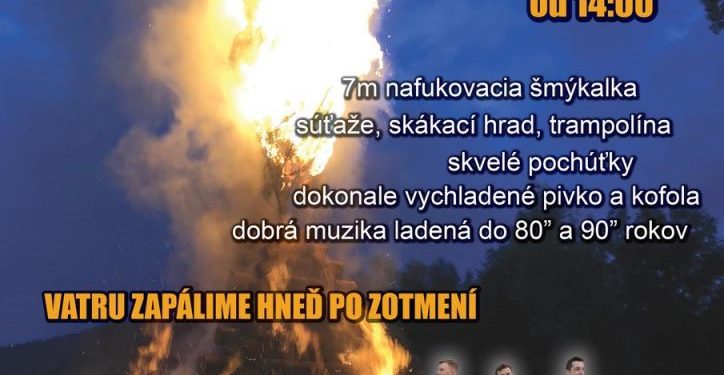 Vatra v obci Udiča