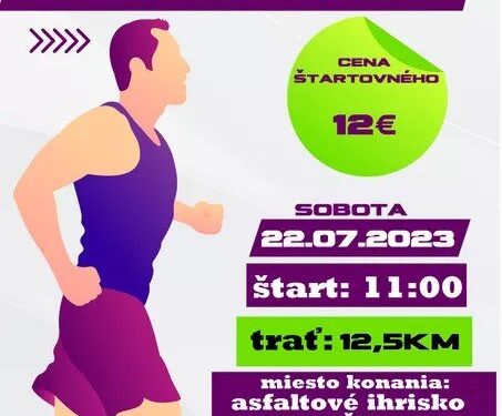Beh Louisa Crosa v obci Malá Čierna
