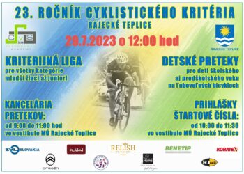 Cyklistické preteky v Rajeckých Tepliciach