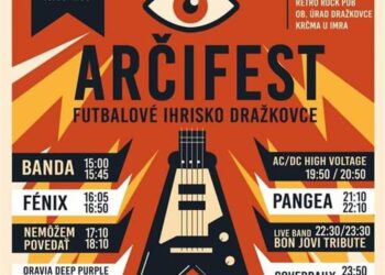 Festival Arčifest v obci Drážkovce