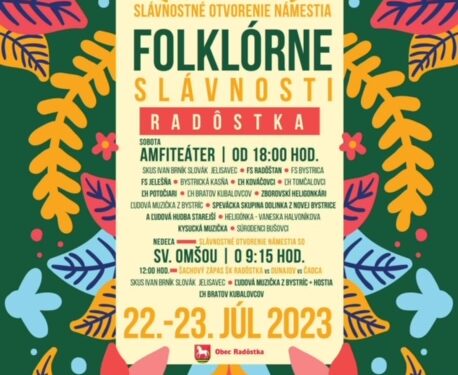 Folklórne slávnosti v obci Radôstka