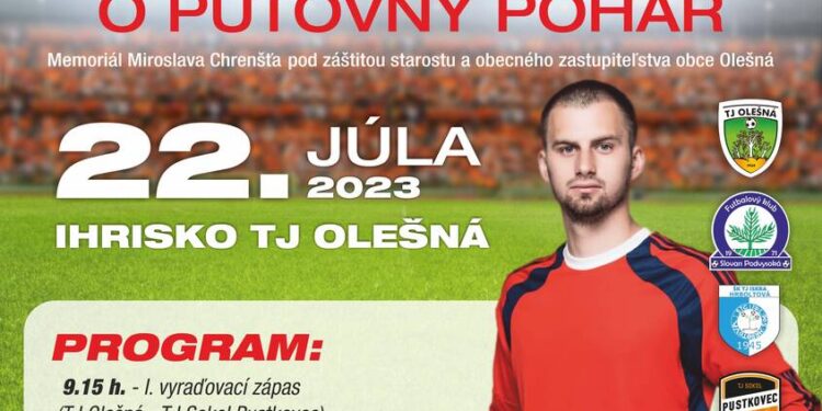 Futbalový turnaj v obci Olešná