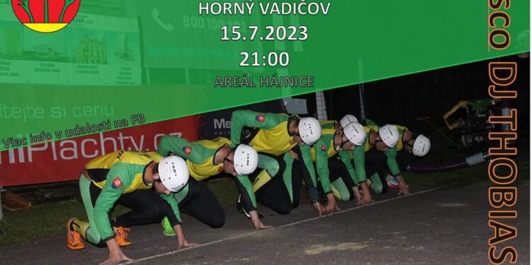 Hasičská súťaž v obci Horný Vadičov