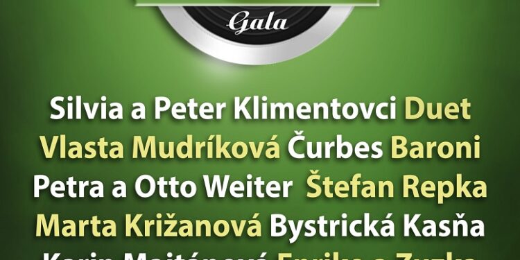 Hudobné podujatie Pesničky z kasína v obci Mojš