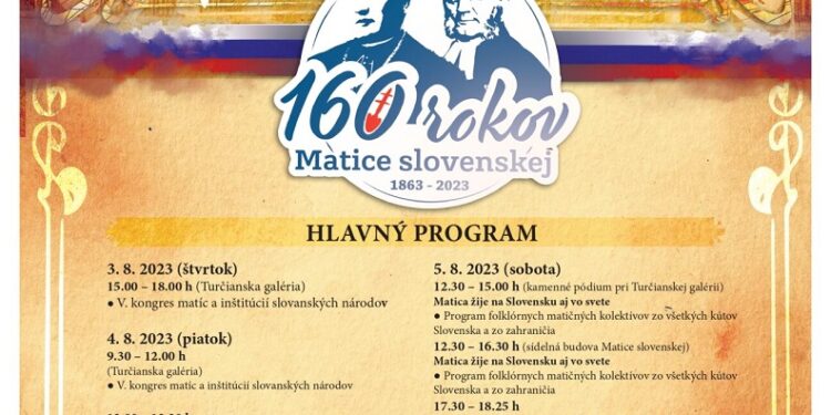 Oslavy 160. výročia Matice Slovenskej a 30. výročia Slovenskej republiky v Martine